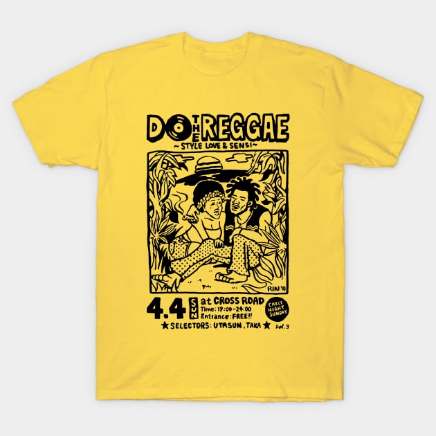 Do The Reggae - Yellow Version T-Shirt by AbundanceSeed